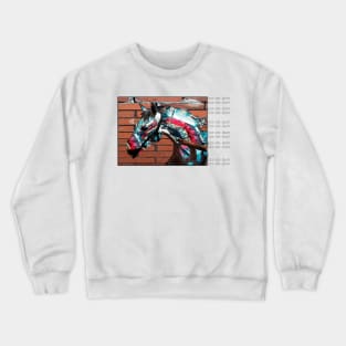 The Sound of a Running Horse Crewneck Sweatshirt